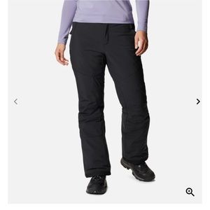 NWT! Columbia Women’s Kick Turner Black Insulated Winter Snow Pants - Size Large